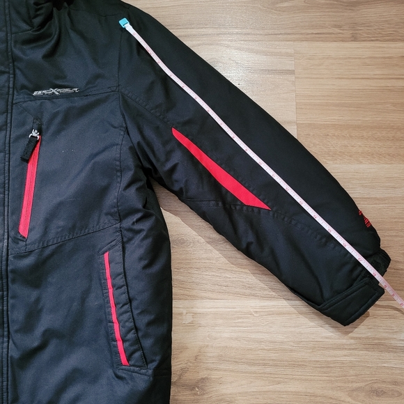 ZeroXposur Boys Black and Red Warm Winter Jacket large - Picture 8 of 8